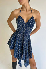 Anastasia Bandana Halter Dress Dixie