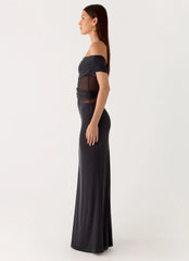 Lumi Maxi Dress Dark Grey