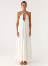Helden Maxi Dress White