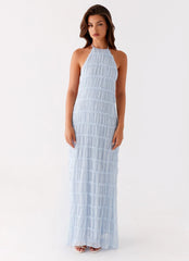 Aullie Maxi Dress Blue