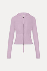 Atlas Zip Up Hoodie Pink Cloud