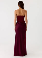 Champagne Skies Maxi Dress Plum