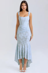 bluebell floral maxi dress