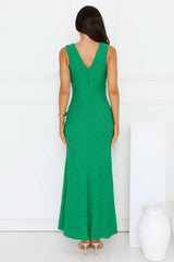 Diamond Delights Maxi Dress Green