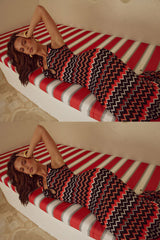 ANDREA MAXI DRESS JAFFA COMBO