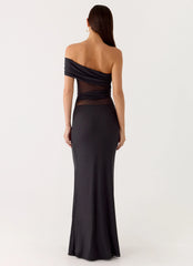Lumi Maxi Dress Dark Grey