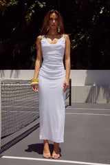 BALIN MIDI DRESS WHITE
