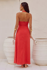 SAPHIRA LONG MIDI DRESS JAFFA