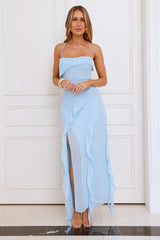 Station Of Luxe Maxi Dress Blue