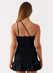 Ebonique Mini Dress Black