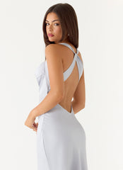 Zandie Maxi Dress Misty Blue