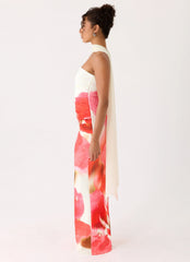 Libra Maxi Dress Porcelain Rose