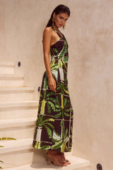 MIRANTO MIDI DRESS ARLO GREEN