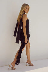 ALBA MINI DRESS BLACK