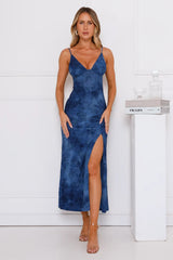 Lets Socialise Maxi Dress Blue