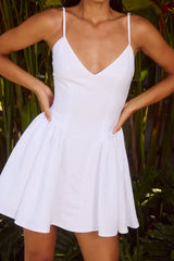 HENRIETTA MINI DRESS WHITE