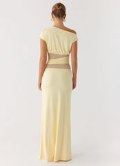Like Honey Maxi Dress Butter Yellow