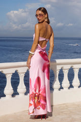 CELESTE MAXI DRESS ORCHID PINK