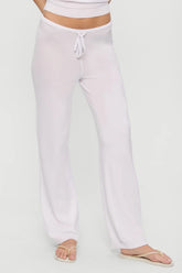 Mellow Knit Pants White