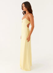 Joanie Maxi Dress Yellow