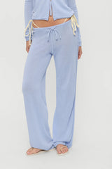 Ela Low Rise Knit Pants Sleepy Spring
