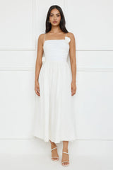 Trendsetters Way Maxi Dress White