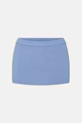 Marialla Knit Mini Skort Heaven Blue
