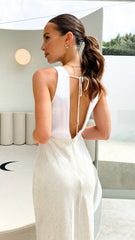 Dae Maxi Dress White Natural