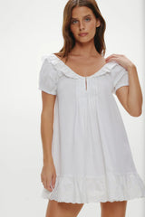 Sunday Morning Cotton Babydoll Dress Angels Meadow