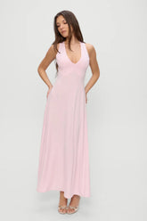 Eva Embroidered Maxi Dress Ballerina