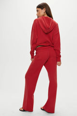 Haven Thermal Hoodie Strawberry Red