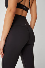 Demi Flare High Waist Legging Black