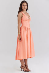 sorbet cotton corset sundress