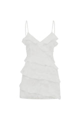 AISHA MINI DRESS WHITE
