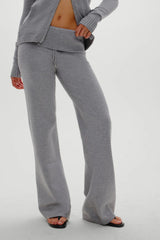 Dawson Knit Fold Over Pants Cloud Cover
