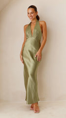 Chloe Maxi Dress Olive