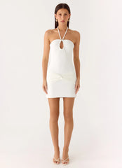 Sacred Mini Dress White
