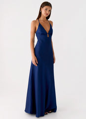 Sundowner Maxi Dress Navy