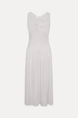 Soleil Backless Embroidered Midi Dress Sleepy Angel