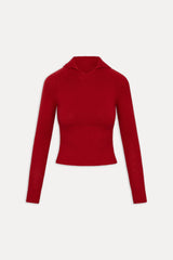Hazel Knit Hoodie Heartstrings