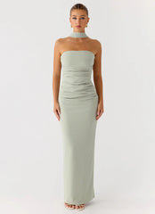 Libra Maxi Dress Pastel Sage