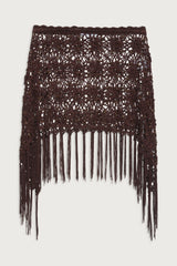 Hendrix Crochet Skirt Bourbon