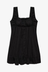 Marilyn Babydoll Dress Black