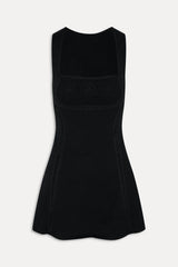 Ellie Knit Mini Dress Black