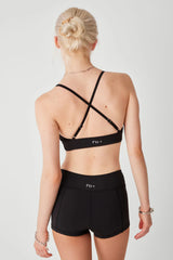 Rehearsal Mini Low Waist Short Black