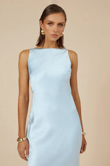 SAMSARA DRESS LIGHT BLUE