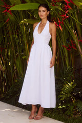 HENRIETTA MIDI DRESS WHITE