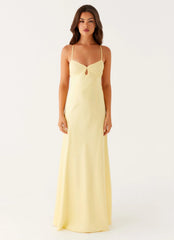 Joanie Maxi Dress Yellow