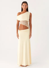 Love Motion Maxi Dress Lemon