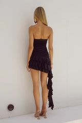 ALBA MINI DRESS BLACK
